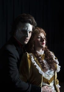 The Phantom (Preston Yates) and Christine Christine (DeLaney Westfall).