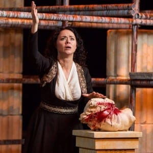Melanie Nelson as Electra in the Classical Greek Theatre Festival's Electra.