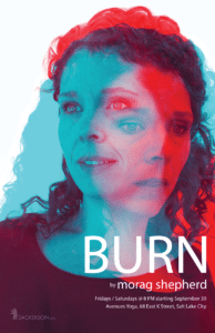 BURN - Sackerson - Poster