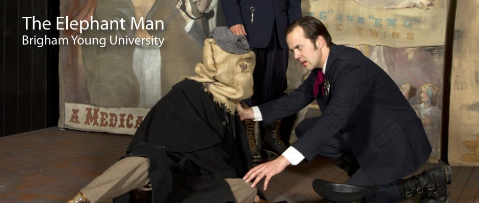 Step in and see the hauntingly beautiful ELEPHANT MAN