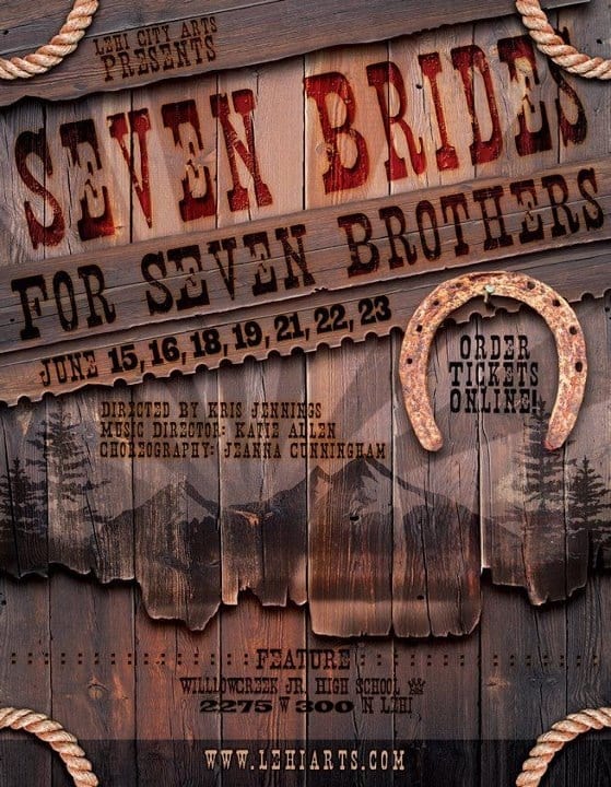 Lehi’s SEVEN BRIDES FOR SEVEN BROTHERS is a good community experience