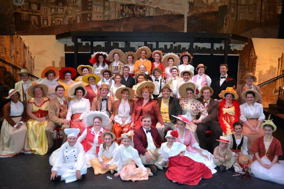 A vibrant greeting to HELLO, DOLLY!