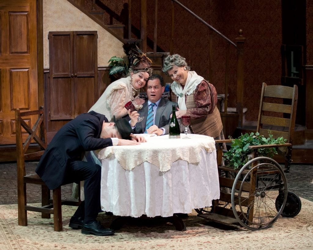 Script, set, and old ladies are strengths in ARSENIC AND OLD LACE