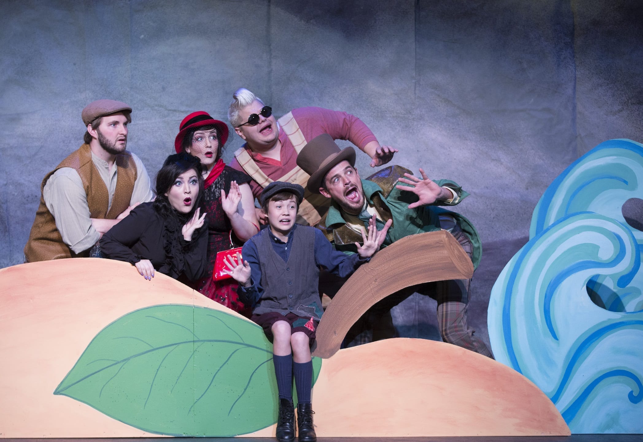 A peachy production of JAMES AND THE GIANT PEACH