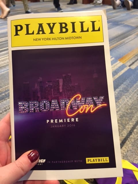 BroadwayCon: an event for theatre fans, by theatre fans