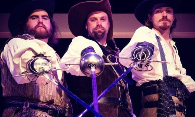 Parker Theatre’s THE THREE MUSKETEERS is fun for one, and fun for all