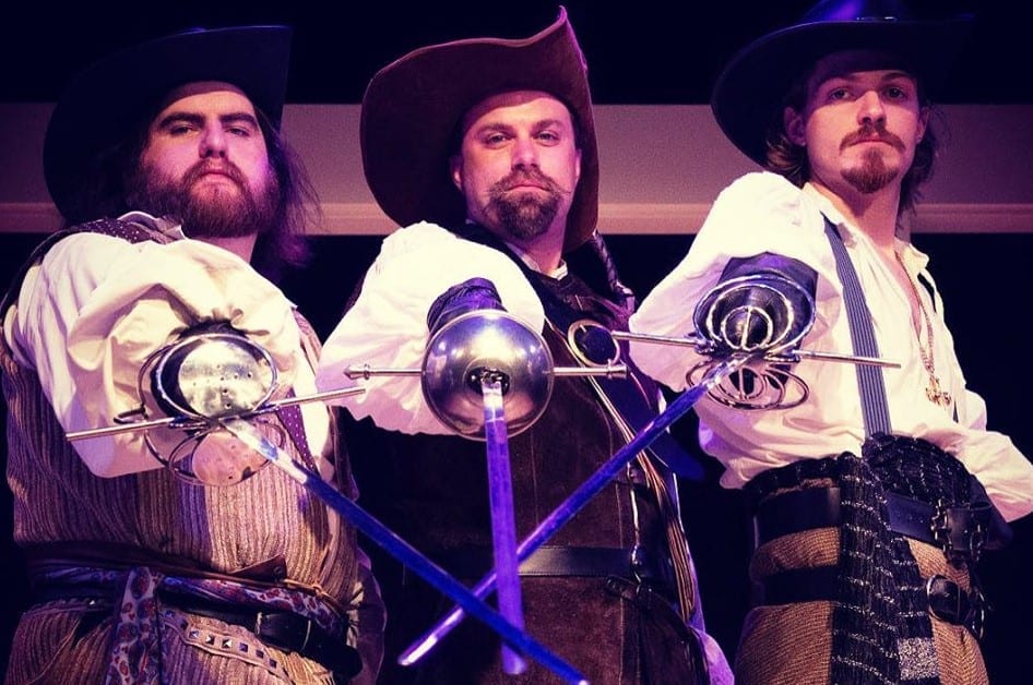 Parker Theatre’s THE THREE MUSKETEERS is fun for one, and fun for all