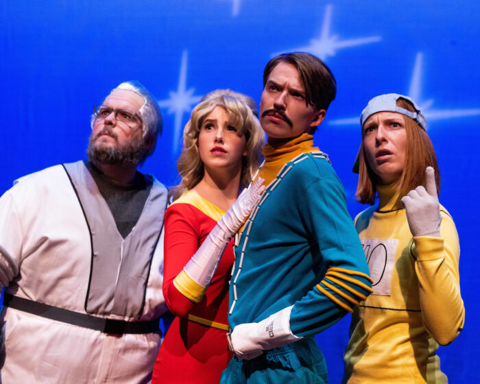 ESCAPE FROM PLANET DEATH! mixes sci-fi and comedy on stage
