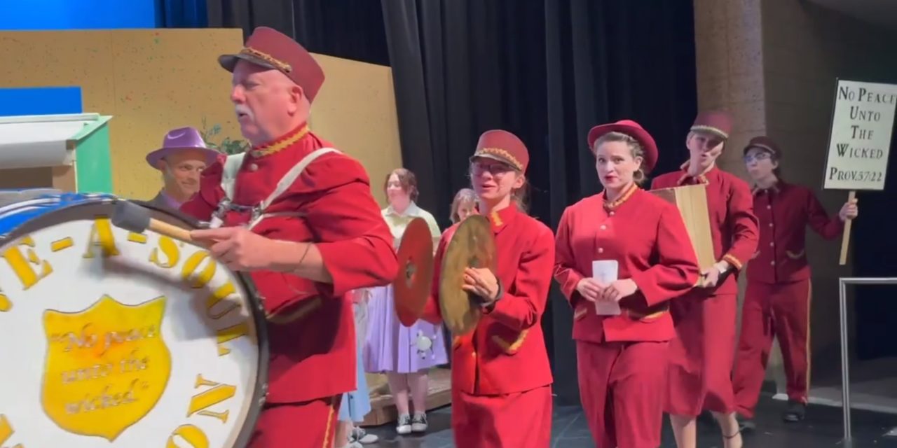 Gotta love Bluffdale’s GUYS AND DOLLS “a bushel and a peck”