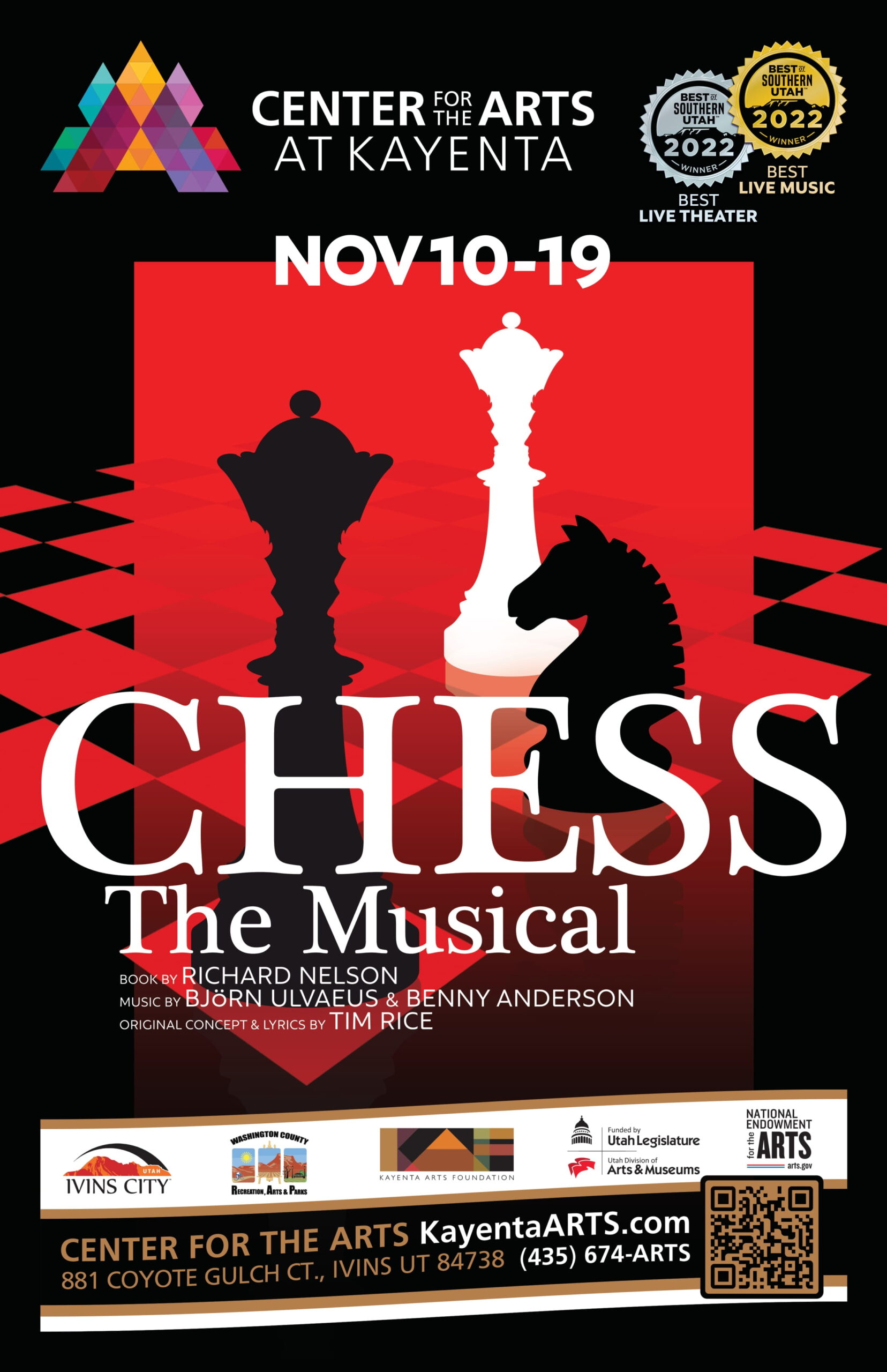 Kayenta's CHESS cast makes several winning moves Utah Theatre Bloggers