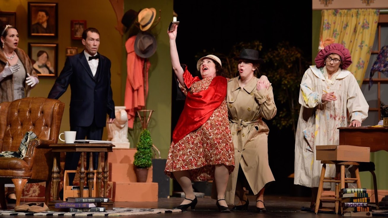 Lots of shenanigans at Payson's YOU CAN'T TAKE IT WITH YOU Utah