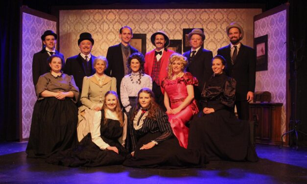 Heritage Theatre’s A GENTLEMAN’S GUIDE is a fun farce