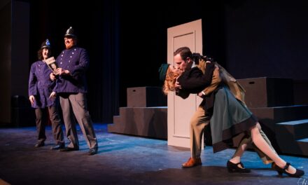 Mayhem and mystery are just 39 STEPS away with Sandy Arts Guild