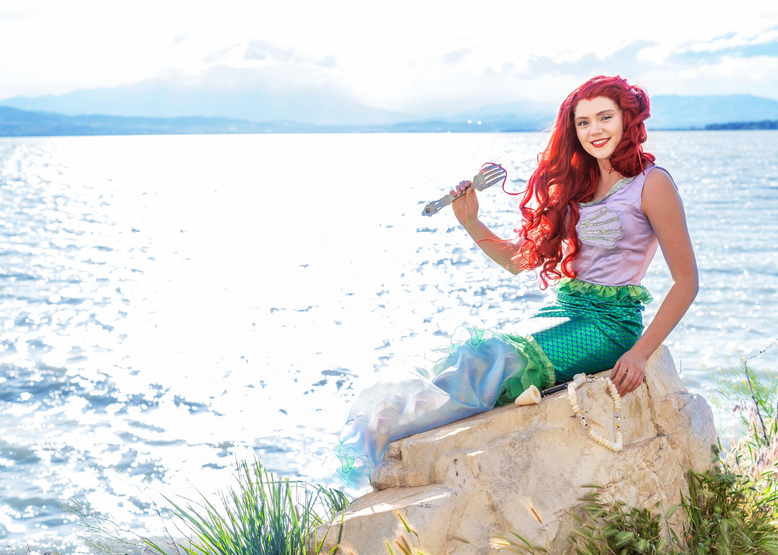 SCERA shell outdoor theatre ; orem ; little mermaid ; utah county ; 2024