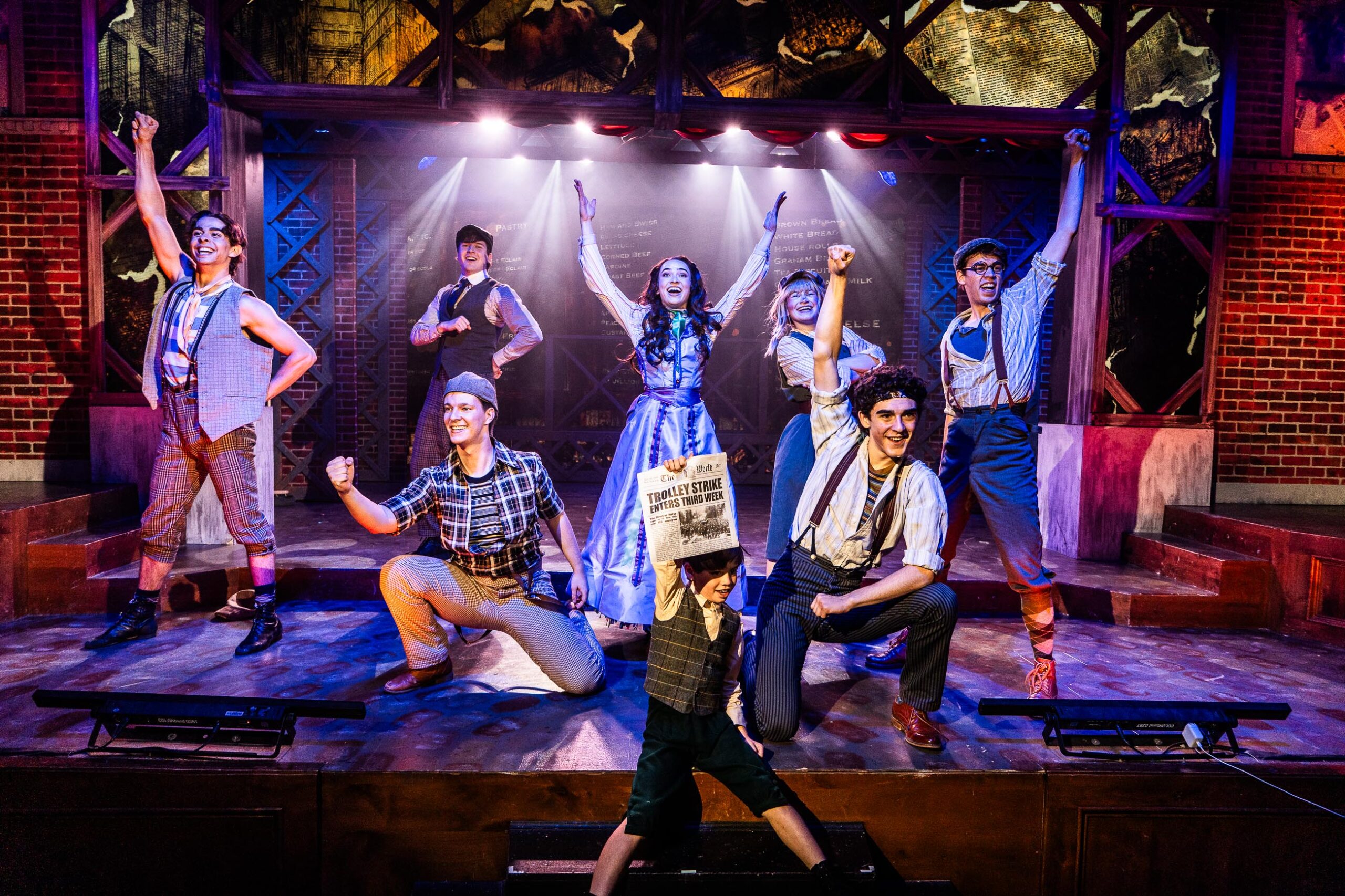 Pickleville Playhouse Carries the NEWSIES Banner Utah Theatre Bloggers