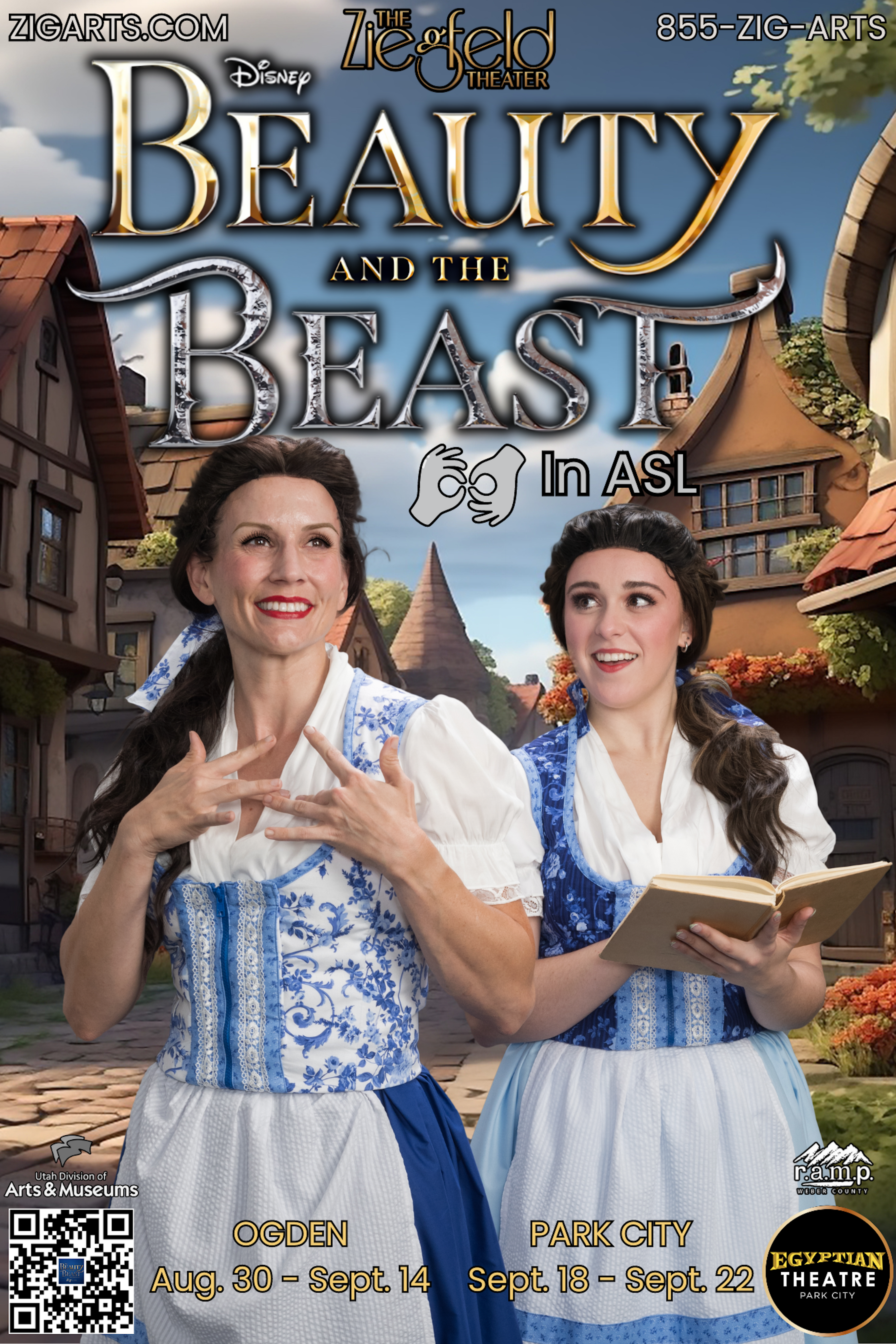 BEAUTY AND THE BEAST; ASL; Ziegfeld ; 2024 ; Ogden ; Weber