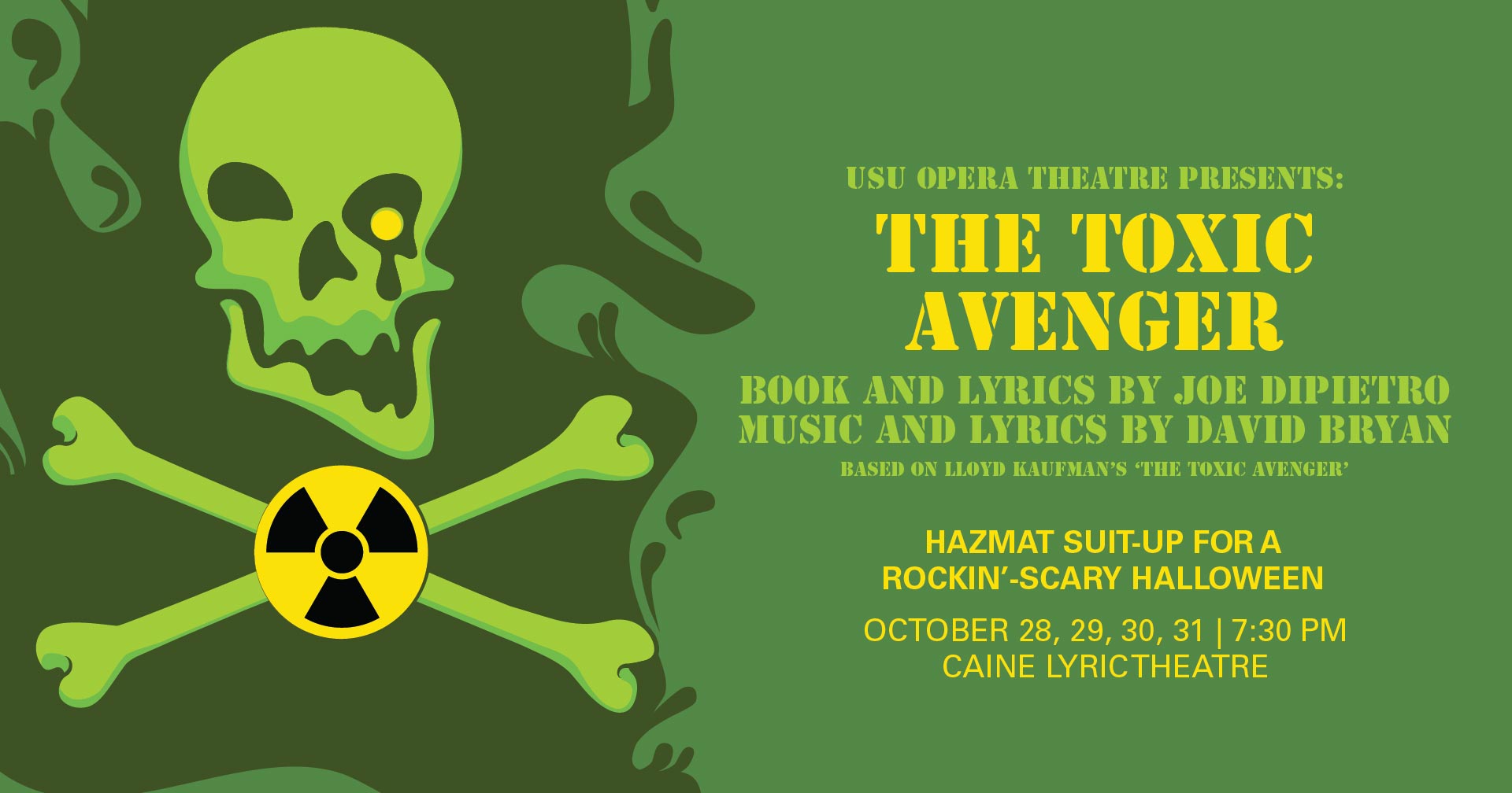 Utah State University ; USU Opera ; Cache County ; The Toxic Avenger ; 2024 ;