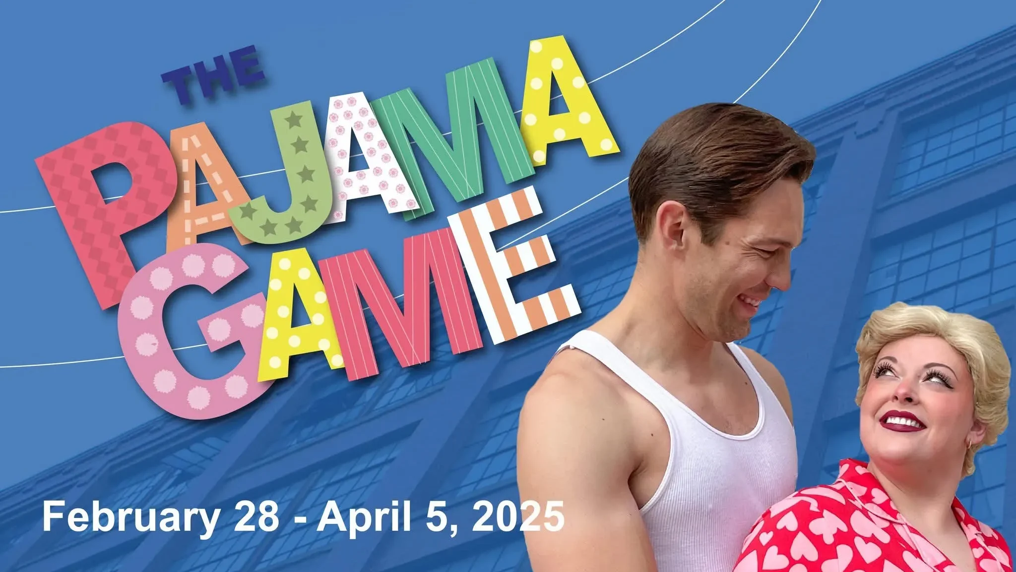THE PAJAMA GAME plays at Beverly's Terrace Plaza Playhouse through April 5th, 2025.